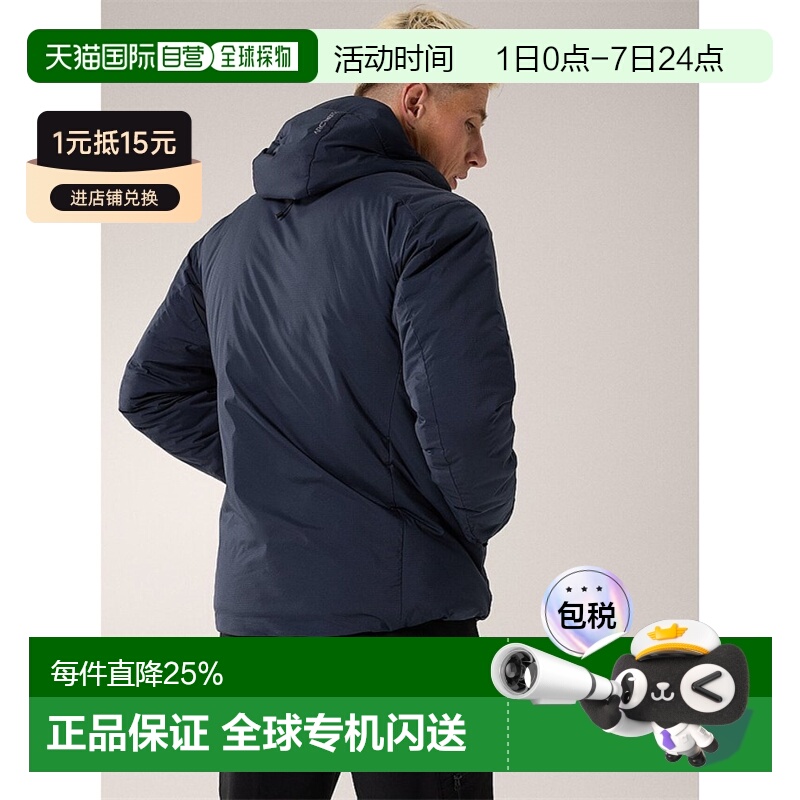 1h可退 加拿大始祖鸟ATOM HEAVYWEIGHT男款保暖阿童木棉服