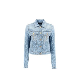 AW2023 10091671A062371D190BLUE VERSACE 女士外套