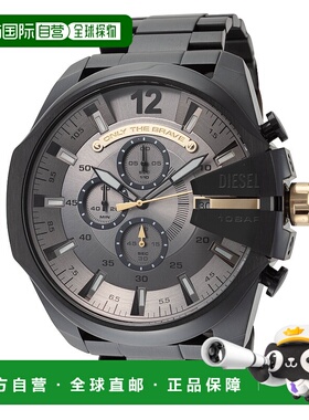 自营Diesel Men's Mega Chief 51mm Quartz Watch - black 美国奥