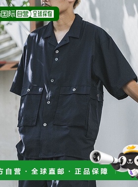 1h可退 日本直邮TENBOX×LOWERCASE 男士多口袋防晒衬衫 通気速干