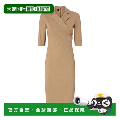 香港直邮PINKO 女士连衣裙 106499A34ID41BEIGE SS2026 浅棕色