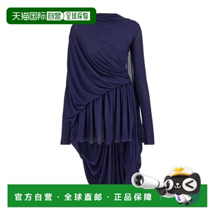 1h可退 香港直邮Salvatore Ferragamo 不对称连衣裙 13C745