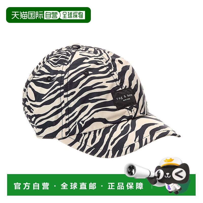 自营rag & bone Addison Baseball Cap - black 美国奥莱直发