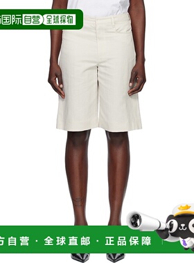 1h可退 香港直邮MaxMara 麦斯玛拉 女士 灰白色 Eric 短裤 251914