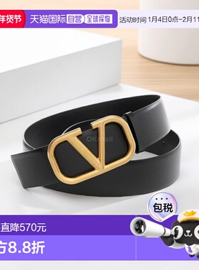 韩国直邮VALENTINO 3Y2T0Q87 ECU 0NO 精饰腰带时尚休闲简约百搭