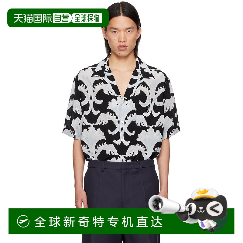 1h可退 香港直邮潮奢 Valentino 华伦天奴 男士 黑色 & 蓝色 Meta