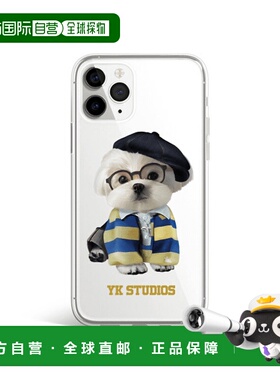 韩国直邮WAIKEI韩国小众设计师狗狗图案时尚日常手机壳YK23SSAC04