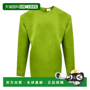 连衣裙 长袖 848977Y5J30真丝 Laurent 香港直邮Saint