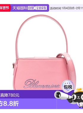 1h可退 香港直邮Blumarine 蓝色情人 女士 徽标斜挎包 4W001A