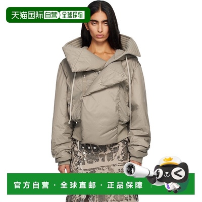 1h可退 香港直邮潮奢 rick owens 瑞克 欧文斯 DRKSHDW 女士 灰褐