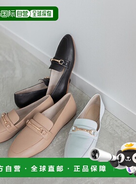 日本直邮RANDA 全皮革双扣乐福鞋 单鞋皮鞋 黑色RA041BW016493