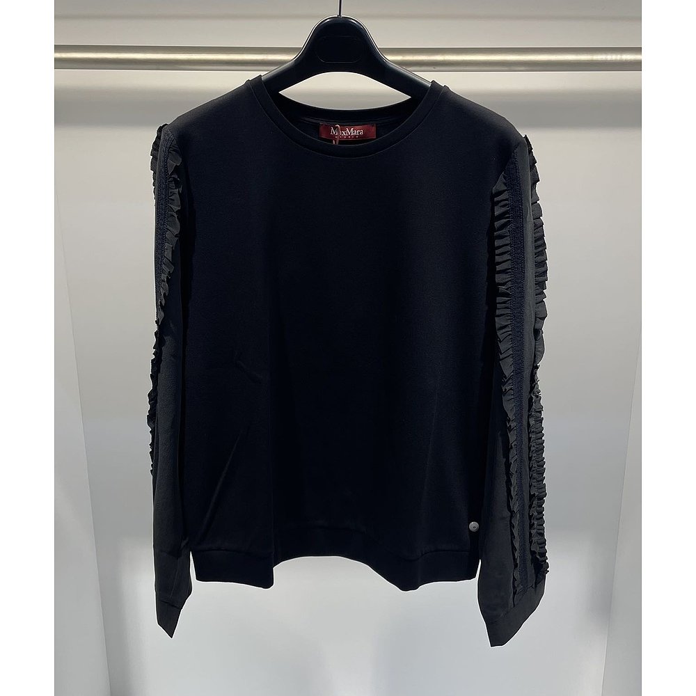 MAX MARA 女士外套 6941037706002 AW2021 黑色 长袖上衣