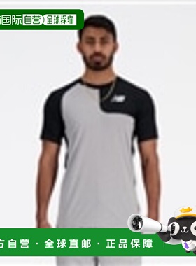 日本直邮【日本直邮】New Balance NB男女同款T恤MT41704L-BK