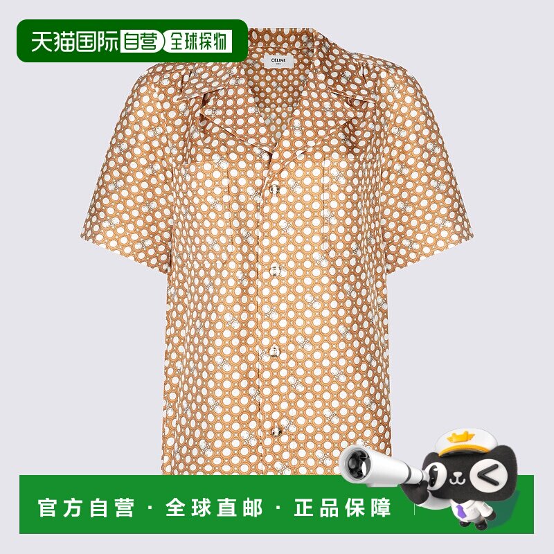 香港直邮CELINE 女士POLO衫 2B6070487FYN8 AW2025 花色 Manches