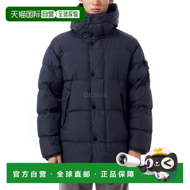 韩国直邮STONE ISLAND 4100012 Crinkle Reps NY 再生尼龙防风连