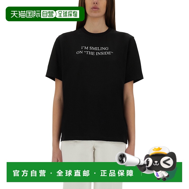 香港直邮VICTORIA BECKHAM 维多利亚 贝克汉姆 女士 印花T恤 1323