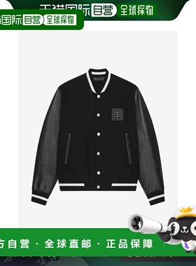 香港直邮GIVENCHY 男士夹克 BM011S6Y3K001-0 SS2025 黑色 MIX MA