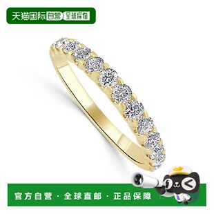 sabrina14k Gold & Diamond Ring - yellow 【美国奥莱】直发
