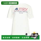 香港直邮潮奢 white白色 AUTRY 1h可退 女士 T恤 舒适时尚