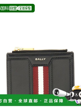 香港直邮Bally 巴利 女士 缝线钱包 WLW01KVT828 black黑色 舒适