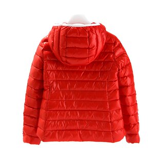 MONCLER C0010 4630005 男童红色连帽羽绒服 422