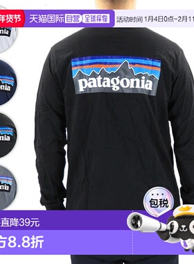 日本直邮 patagonia 男士T恤 Long T M's P 6 Logo Responsibi