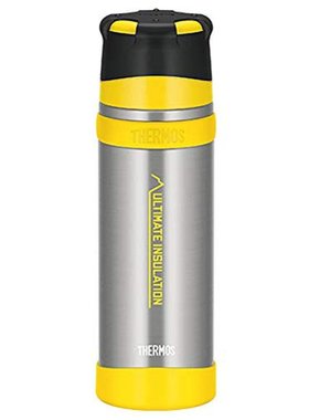 日本THERMOS膳魔师FFX-751不锈钢保温瓶750ml黄色保冷保冷