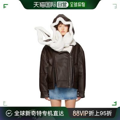 香港直邮潮奢 Y/Project 女士棕色 & 灰白色 Wired 兜帽
