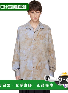 香港直邮Vivienne Westwood 薇薇恩 韦斯特伍德 男士 蓝色 PJ 衬