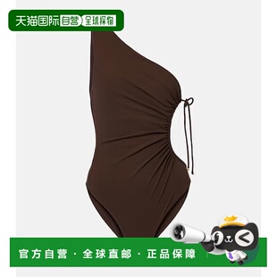 香港直邮潮奢 女士 Saint 圣罗兰 单肩泳衣 Laurent 1h可退