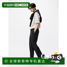 日潮跑腿UNIQLO优衣库男装25新款高弹力长裤休闲裤长裤裤子475598