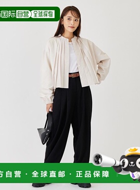 1h可退 日本直邮petit main LIEN 女装 秋冬款 高腰宽松阔腿裤 AJ
