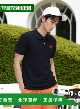 1h可退 香港直邮COMME DES GARÇONS PLAY 男士T恤 AXT0060512 CO