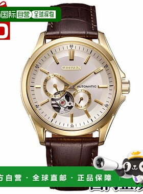 日本直邮NP1013-02P CITIZEN COLLECTION 部分镂空透明背壳男士手