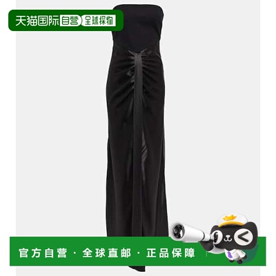 1h可退 香港直邮Staud 女士 Wayfaring 无肩带长款连衣裙