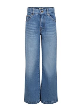 CHLOÉ 女童牛仔裤 C20459Z04 SS2025 蓝色 腰带环牛仔裤