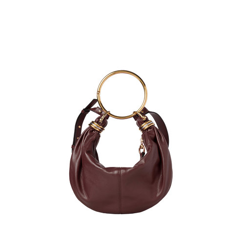 香港直邮CHLOÉ 女士手拿包 CH25AS611O37602 AW2025 深棕色