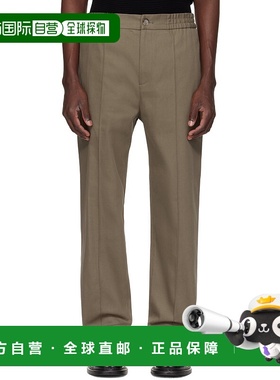 1h可退 香港直邮A.P.C. 男士 棕色 Joaquin 长裤 COFCOH08454