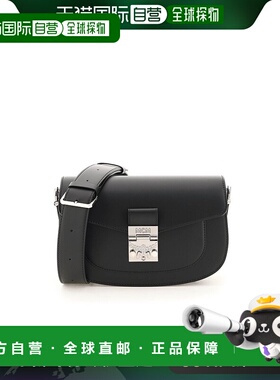 香港直邮MCM 女士斜挎包 MWSBSPA01BK CO 黑色 MCM black crossbo