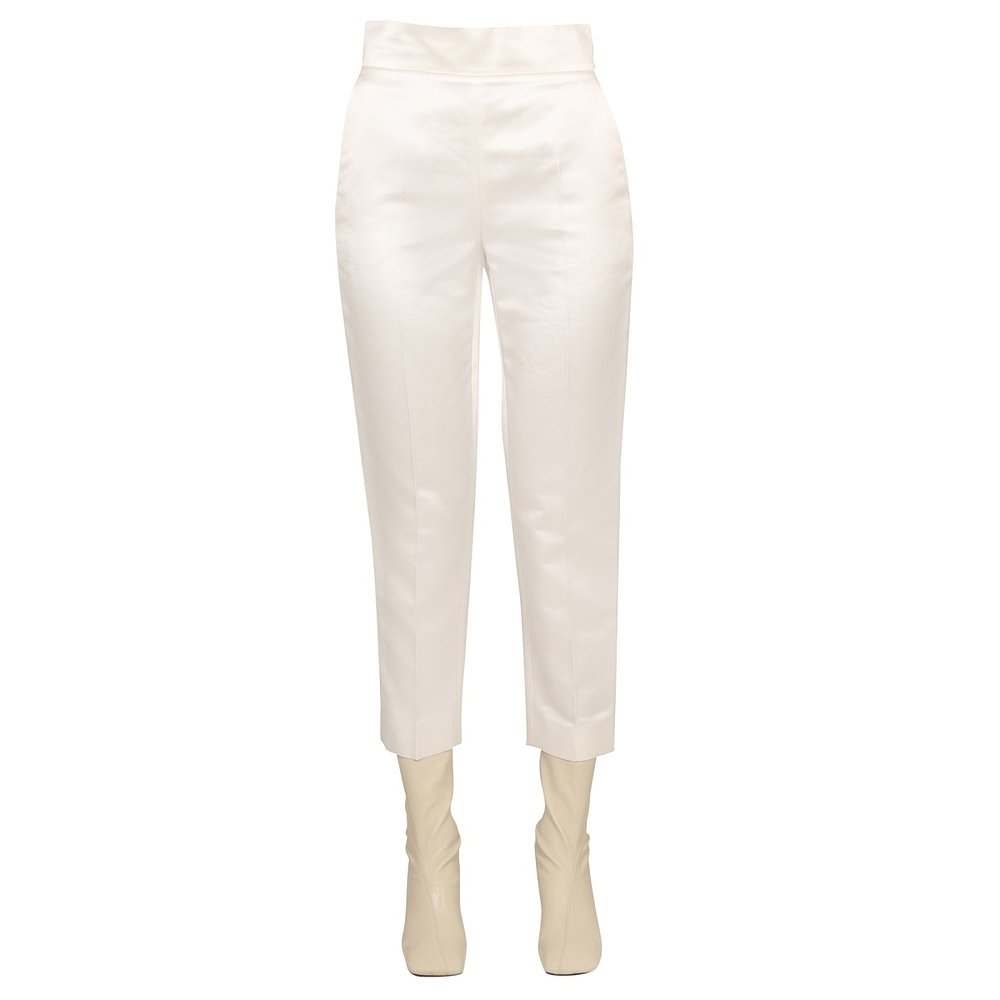 MAX MARA 女士休闲裤 GEISHA328001 CO 白色 