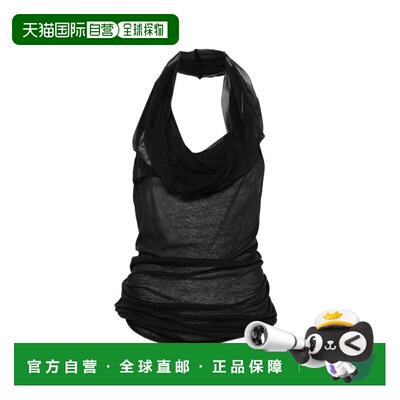 1h可退 香港直邮rick owens 瑞克 欧文斯 女士 SUNBURN 挂脖上衣