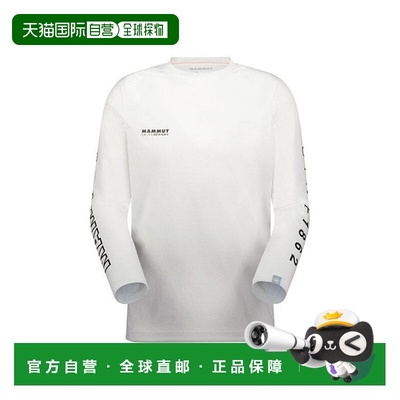 日本直邮Mammut QD 标志印花长袖T恤 AF 男士 1016-01030-00742