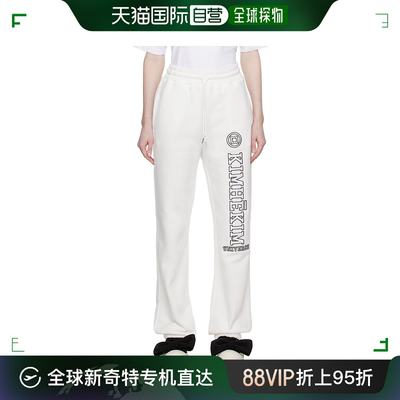 香港直邮潮奢 KIMHĒKIM 女士 白色 Universe 运动裤 PF22SP021
