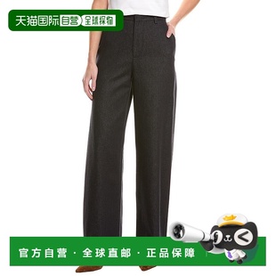 Twill Wide Leg 自营Vince blue Waist Pant 美国奥莱直发 High