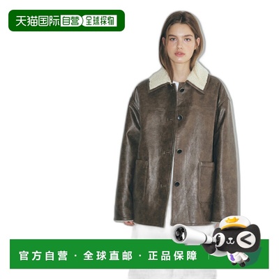 韩国直邮ETMON 女士女士精品FC110TWW14 Reversible Leather Musta