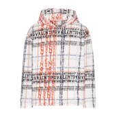 Valentino 1V3MF18I8N7 印花连帽卫衣