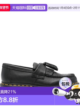 1h可退 香港直邮Dr. Martens 马丁大夫 女士 黑色平底鞋 ADRIAN22