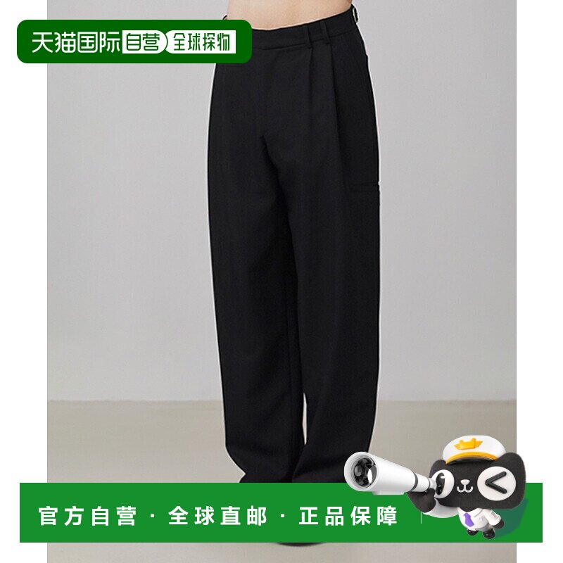 韩国直邮MIMTHEWARDROBE公用男装休闲裤MW241PT3BK TASKER DOUBLE