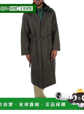 自营 Burberry Lambeth长款大衣-水獭 美国奥莱直发博柏利皮衣