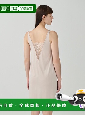 日本直邮GRACE CONTINENTAL 三醋酸内搭吊带连衣裙 GR9467EW01542